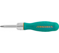 Отвертка с битами JONNESWAY DR0119S Рукоятка трещоточная в 19 предметов 048819