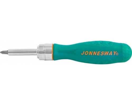 Отвертка с битами JONNESWAY DR0119S Рукоятка трещоточная в 19 предметов 048819