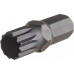 Бита для заворачивания KING TONY SPLINE M12, 10 мм, L - 80 мм 168012M 168012M