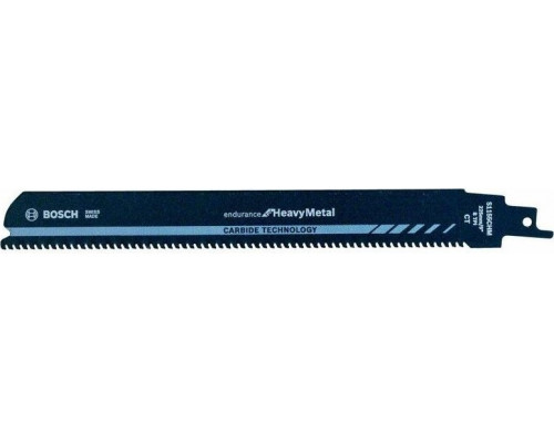 Полотна для сабельных пил BOSCH S1155CHM (уп10шт) CARBAIDE TECHNOLOGY endurance for HeavyMetal 2608653183