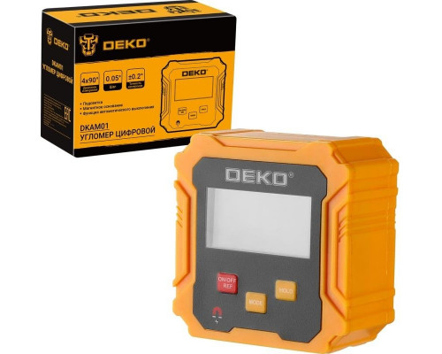 Угломер DEKO DKAM01 цифровой с магнитным основанием 065-0244