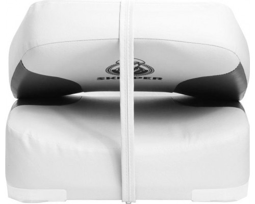 Кресло складное мягкое SKIPPER синий/серый SK75102GB