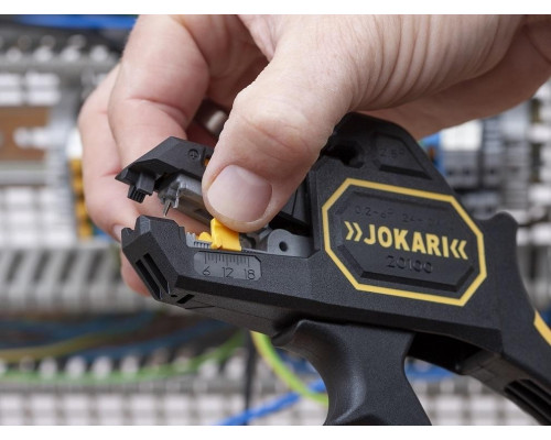 Автоматический съемник изоляции Jokari SECURA 2K для тонкопров. проводников сечением от 0,2-6 мм 20100