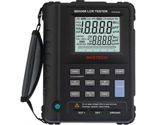 Мостовой высокоточный измеритель MASTECH MS5308 RLC-метр 13-2039