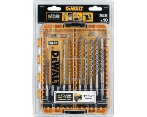 Набор буров SDS-plus DeWALT 5-12 мм XLR DT70752-QZ 10 ШТ DT70752-QZ