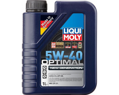 Масло моторное LIQUI MOLY SAE 5W40 Optimal New Generation 1 л 39032 39032