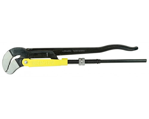Ключ трубный рычажный BERGER BG4008 №3 540мм, тип S (изогнутые губки), 2