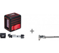 Лазерный нивелир ADA CUBE MINI PROFESSIONAL EDITION + Штангенциркуль ADA Mechanic 150 PRO А00731