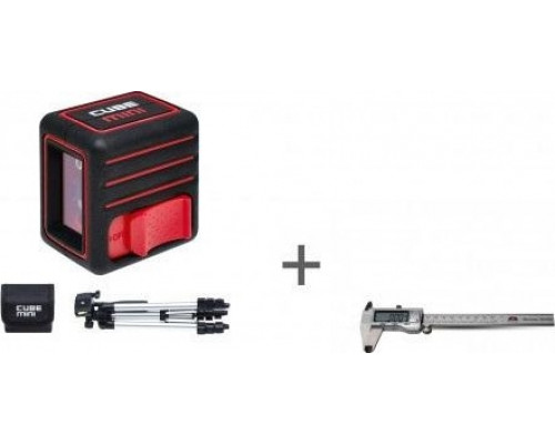 Лазерный нивелир ADA CUBE MINI Professional Edition + штангенциркуль ADA Mechanic 150 PRO
