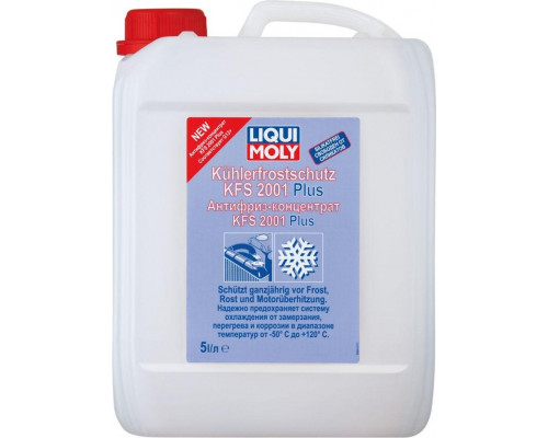 Антифриз-концентрат LIQUI MOLY Kuhlerfrostschutz KFS 2001 Plus G12 5 л. красный 8841/21146 21146/8841