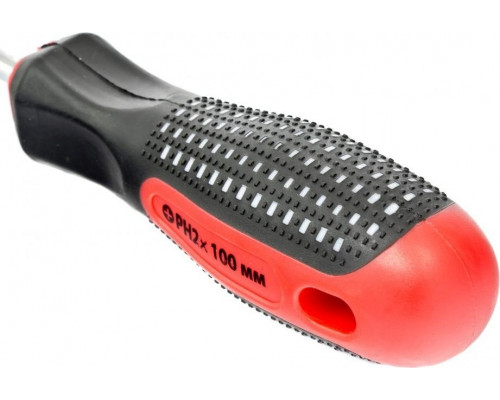 Отвертка крестовая Fusion MATRIX Anti-Slip PH2х100 мм, CrV, 3-х компонентная рукоятка 11441