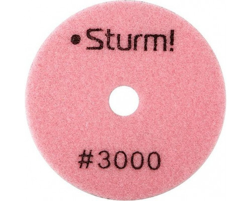 Шлифовальный круг по камню Sturm 9012-D100-3000 алмазный гибкий, 100 мм, сухое шлиф.
