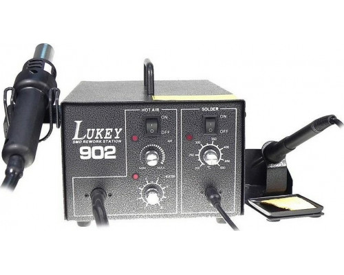 Паяльная станция LUKEY 902 фен + антистатический паяльник 12-0045-4