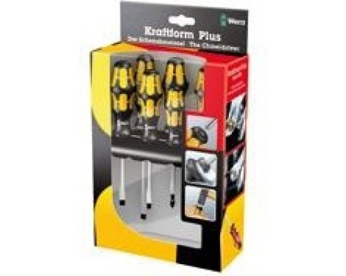 Набор отверток WERA Kraftform Plus Серия 900 932 S/6 SATZ 6TLG. WE-018283 WE-018283