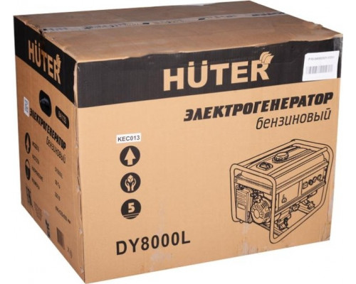 Генератор бензиновый HUTER DY 8000 L