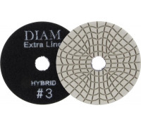 Алмазная тарелка на липучке DIAM АГШК Step-3 100*3 #3 Extra Line Hybrid (сухая/мокрая) 000688