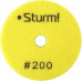 Шлифовальный круг по камню Sturm 9012-D100-200 алмазный гибкий, 100 мм, p200, сухое шлиф.