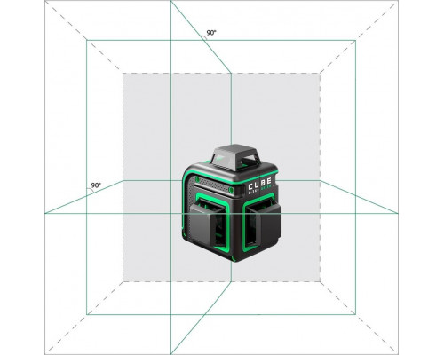 Лазерный уровень ADA CUBE 3-360 GREEN PROFESSIONAL EDITION А00573