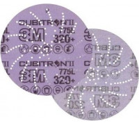 Диск на сетчатой основе 3M Cubitron II Hookit 775L 320+, 150 мм, КлинСэндинг, № 47 (уп.5шт) 7100141692