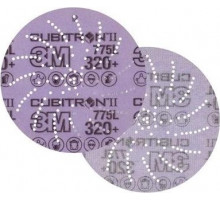 Диск на сетчатой основе 3M Cubitron II Hookit 775L 320+, 150 мм, КлинСэндинг, № 47 (уп.5шт) 7100141692