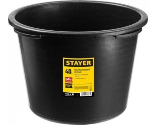 Таз строительный STAYER круглый 40 л 06098-40_z01