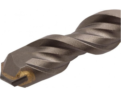 Бур SDS-plus Denzel Cobalt W-tip, 16x160 мм по бетону, двойная спираль 705036