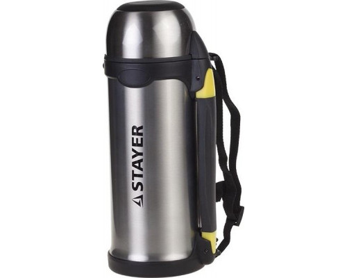 Термос туристический STAYER COMFORT с ручкой, 1000мл 48110-1000 48110-1000