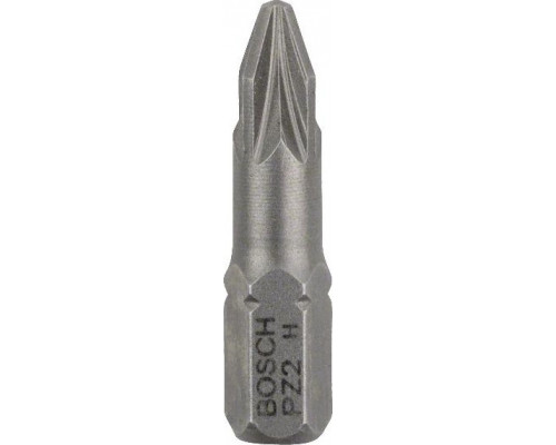 Бита для заворачивания BOSCH Extra Hard 25 мм PZ2 100шт 2607001561