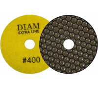 Алмазная тарелка на липучке DIAM АГШК 100*2,0 №400 Extra Line (сухая) 000522