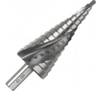 Сверло ступенчатое по металлу D.BOR HSS-Co 4-32х2/102 мм SPIRAL D-SDSP-CO5-04-32-10