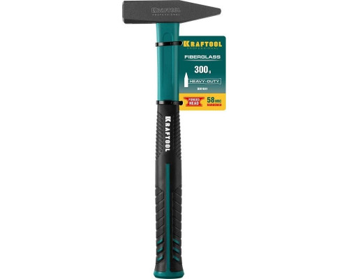 Молоток слесарный KRAFTOOL Fiberglass 300 г с фиберглассовой рукояткой 2007-03
