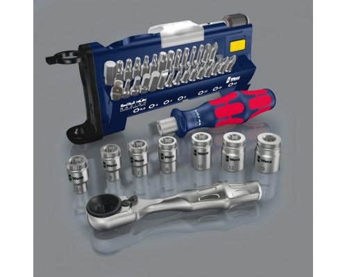 Отвертка с битами WERA Tool-Check PLUS Red Bull Racing 39 предметов WE-227704 WE-227704