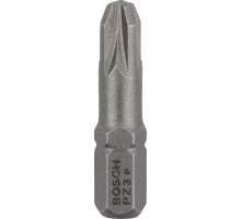Бита для заворачивания BOSCH биты Extra Hard 25 мм PZ3 3шт 2607001562