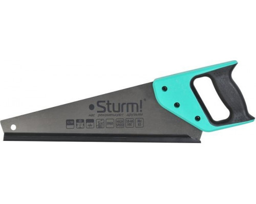 Ножовка по дереву Sturm 1060-57-350 350мм, 12tpi, 3d зуб