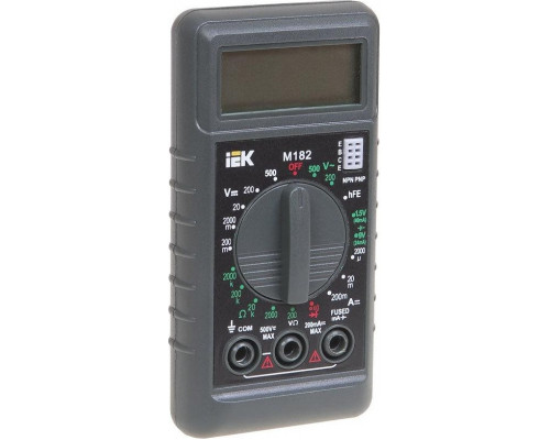 Мультиметр цифровой IEK Compact M182 TMD-1S-182