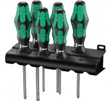 Набор отверток WERA Kraftform Plus Серия 300 335/350/355/6 SATZ 6TLG. WE-105622 WE-105622