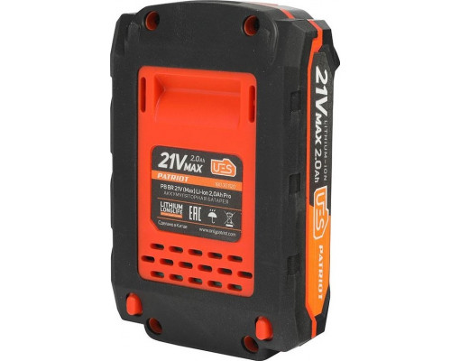 Аккумулятор PATRIOT PB BR 21V(Max) Li-ion PATRIOT. 2,0Ah Pro UES 180301120