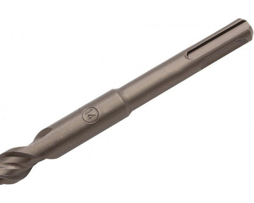 Бур SDS-plus Denzel Cobalt W-tip, 14x260 мм по бетону, двойная спираль 705032