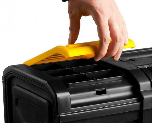 Ящик для инструмента STAYER TOOLBOX-19 пластиковый, professional 38167-19