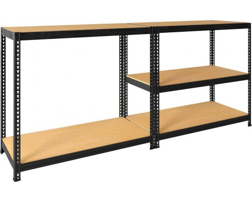 Металлический стеллаж ПРАКТИК SBL 180KD 120x45x5