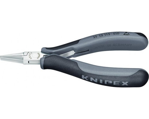 Плоскогубцы прецизионные антистатические KNIPEX 3512115ESD 115 мм KN-3512115ESD