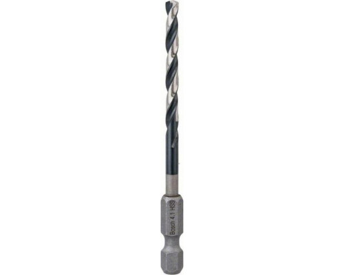 Сверло по металлу BOSCH 4,1 х 43/83 мм, Impact Control с шестигранным хвостовиком 2608577053