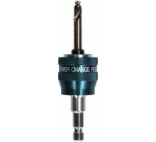 Адаптер для биметаллической коронки BOSCH 8.7 мм 6гр. POWER CHANGE + HSS-Co 8 мм 2608594256