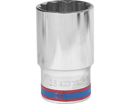Головка 12-гранная 36 мм с посадкой 1/2" KING TONY 423036