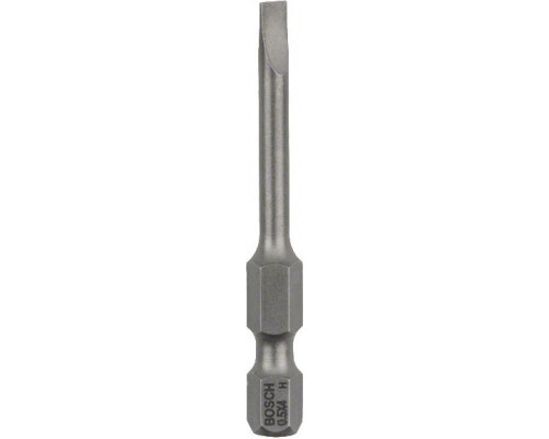 Бита для заворачивания BOSCH Extra Hard 49 мм S 0.5x4.0 3шт 2607001475