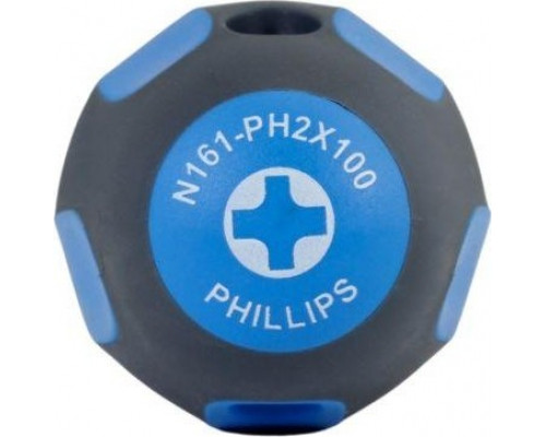 Отвертка крестовая Norgau N161-PH2X100 phillips 062103220