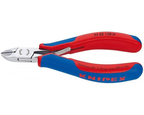 Бокорезы диагональные для электроники KNIPEX 7702120H, 120 мм