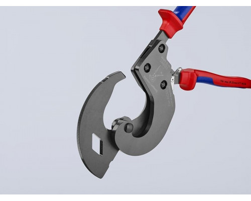 Тросорез KNIPEX 9532340SR для сталеалюминиевого провода ACSR с храповым механизмом