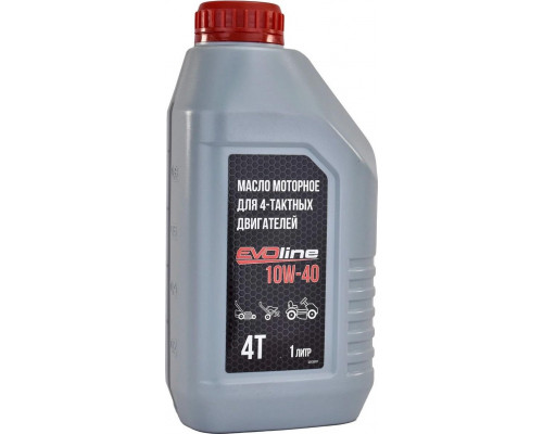 Масло для 4-тактных двигателей Evoline SAE 10W40 1 л полусинтетическое 4TPS10EVO