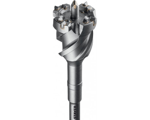Бур SDS-Max STAYER HERCULES-4Х d 68х500/600 мм проломной 29319-68-600
